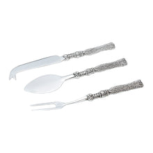 Load image into Gallery viewer, Set of 3 Cheese Serving Knives
